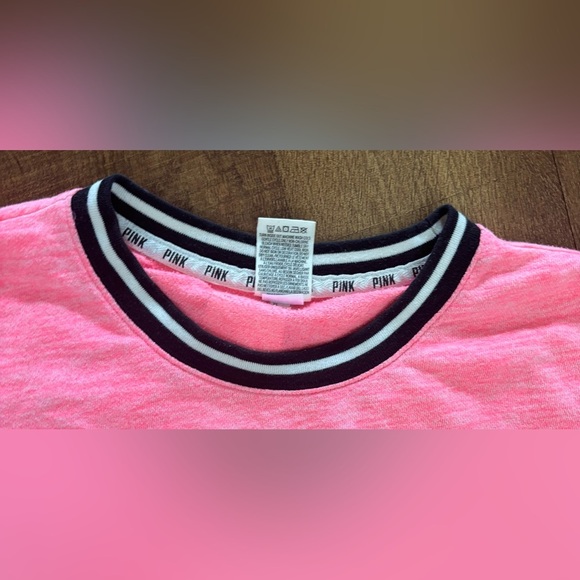 PINK Victoria’s Secret varsity oversized pullover 
Size XS/extra small - Picture 3 of 8